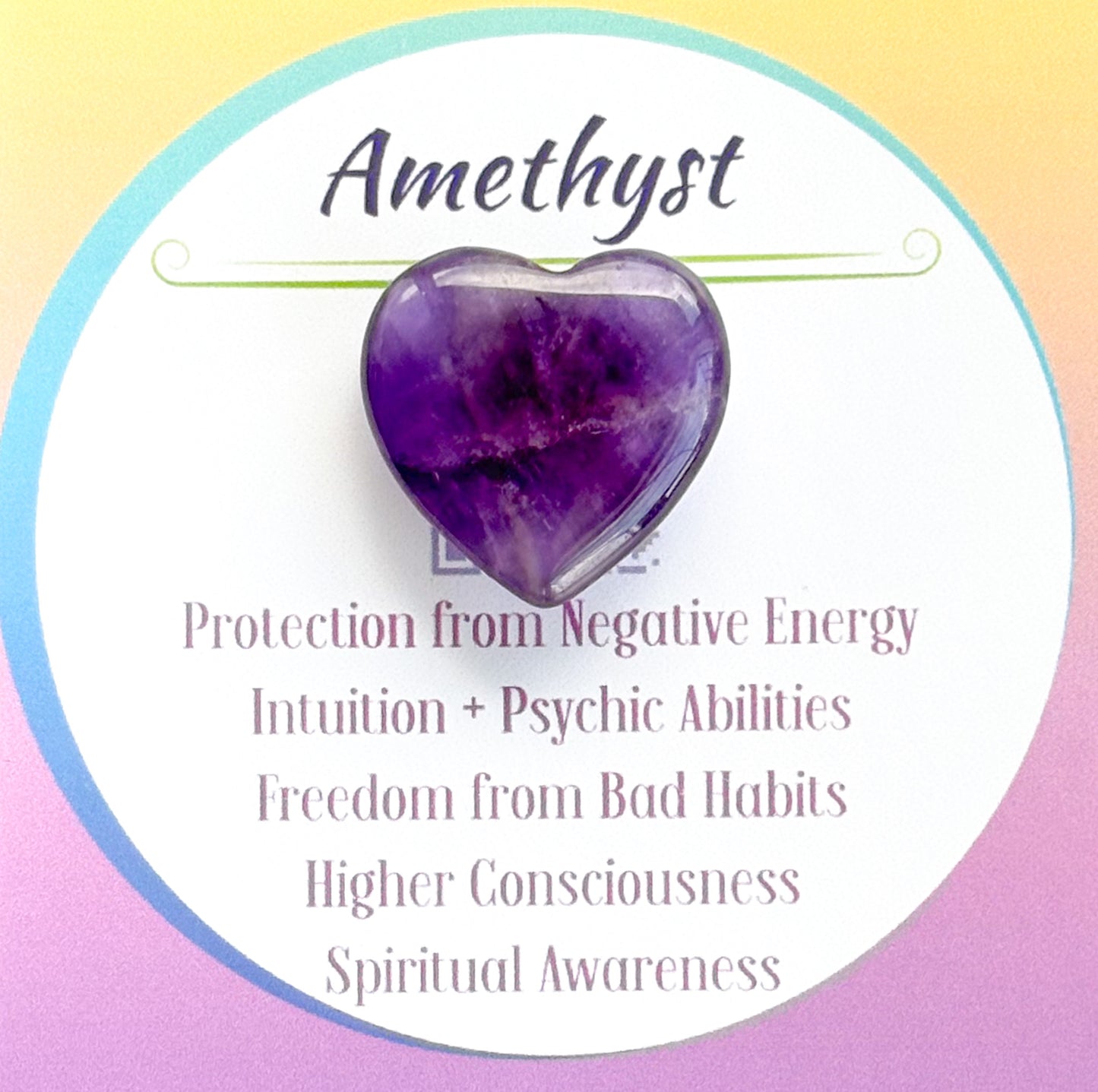 Root - Amethyst Crystal Magnet
