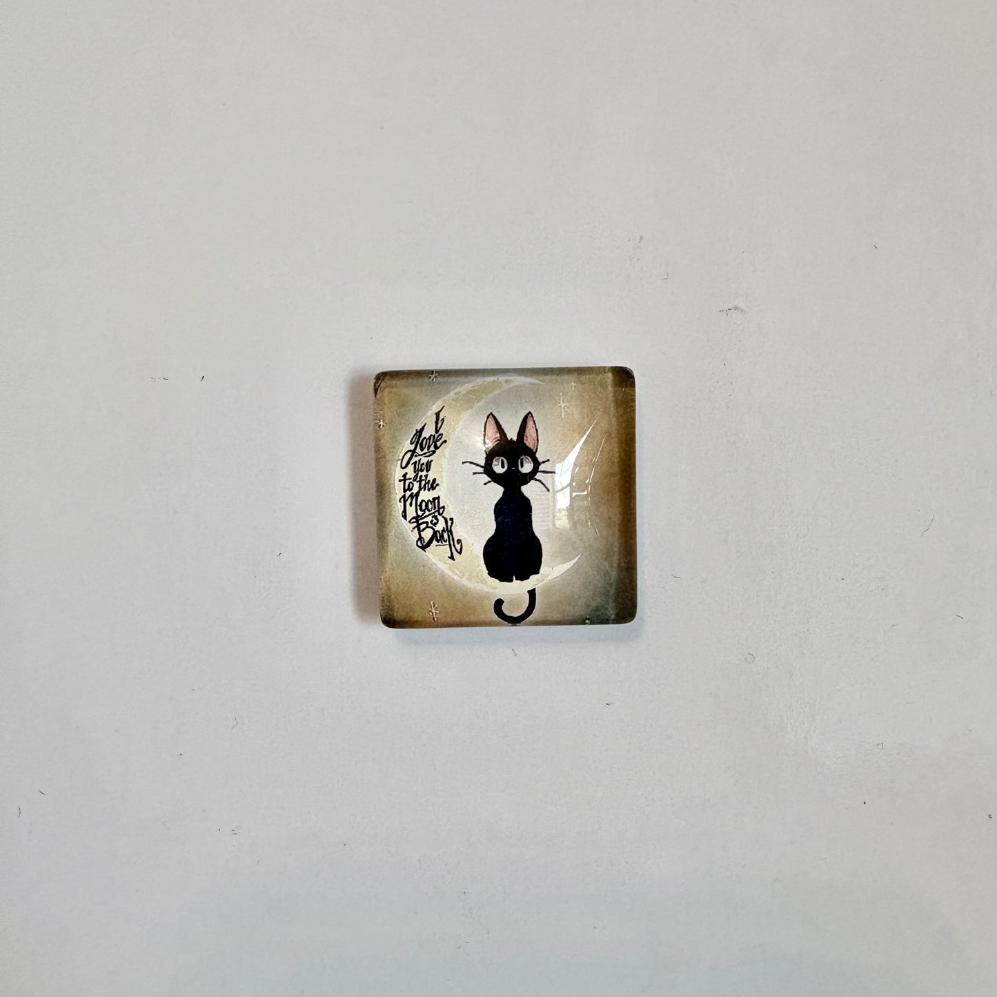 Cat Moon and Back Square Crown