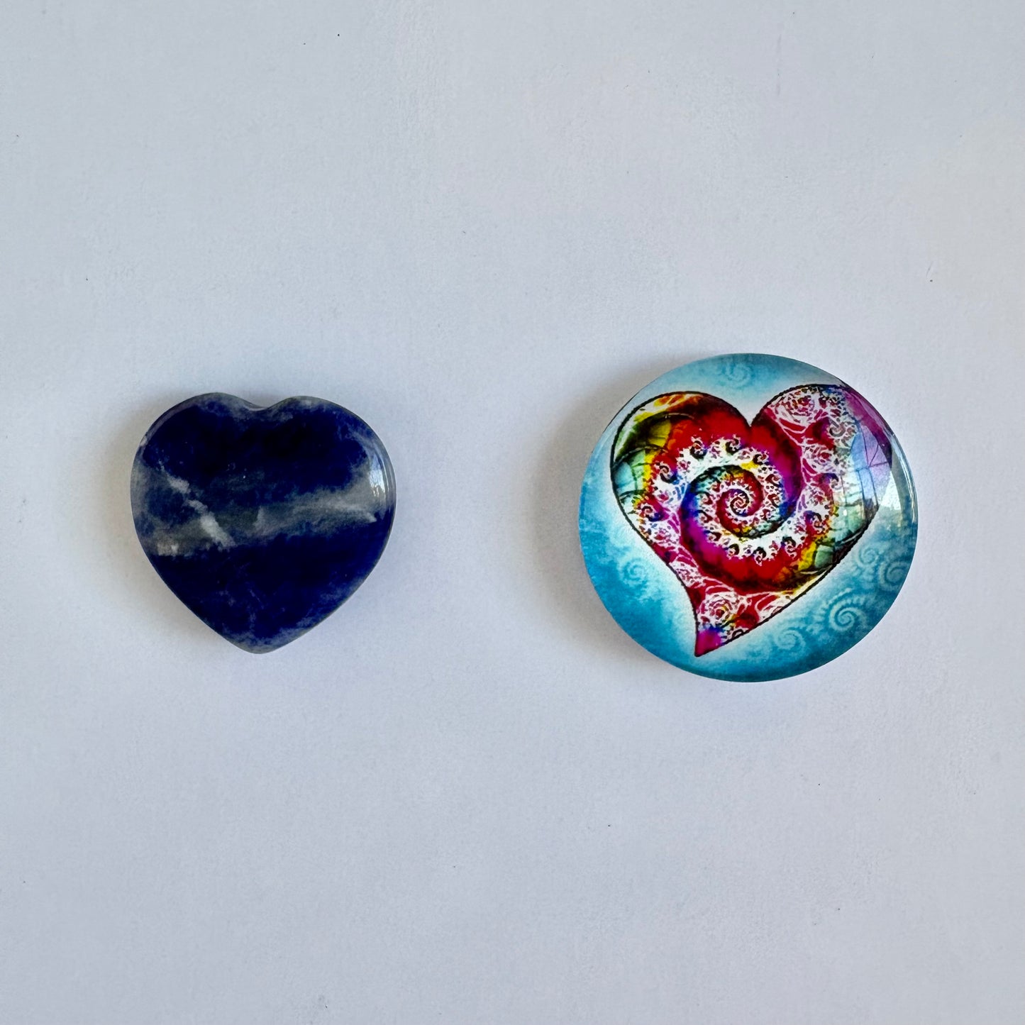 Lapis Lazuli/Blue Heart Set