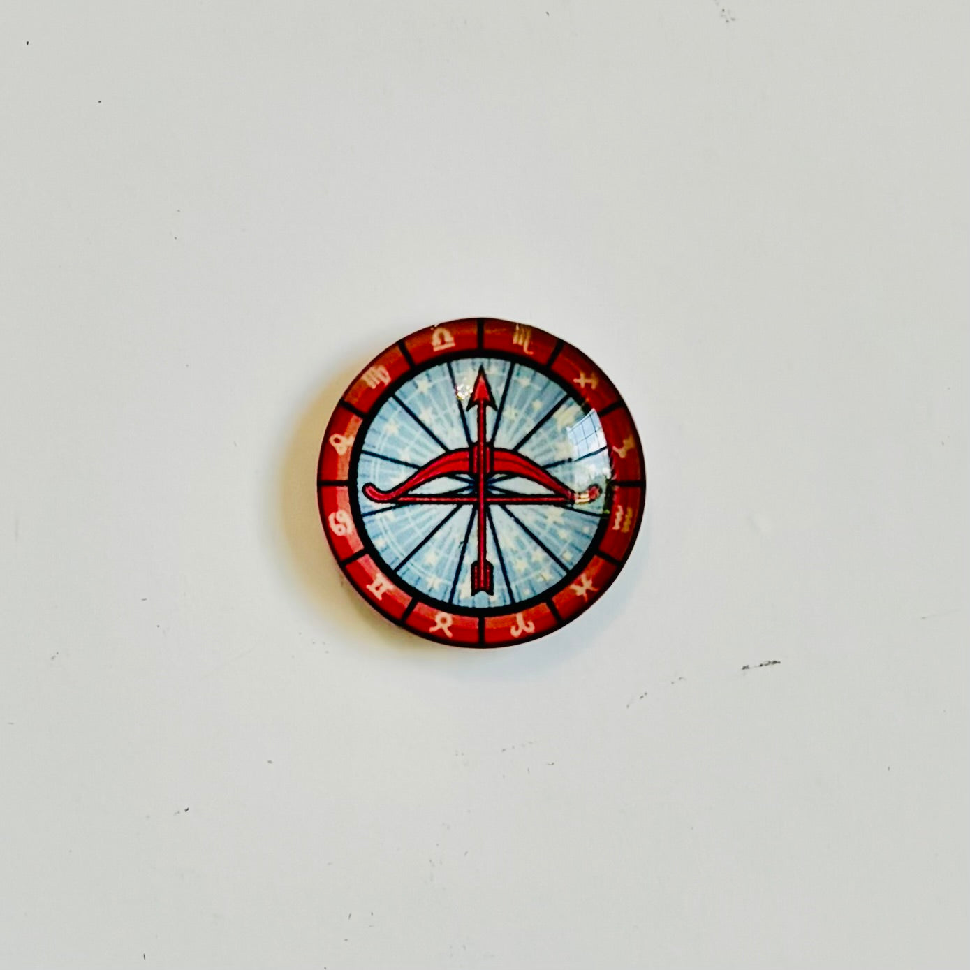 Crown - Sagittarius Arrow Zodiac Magnet
