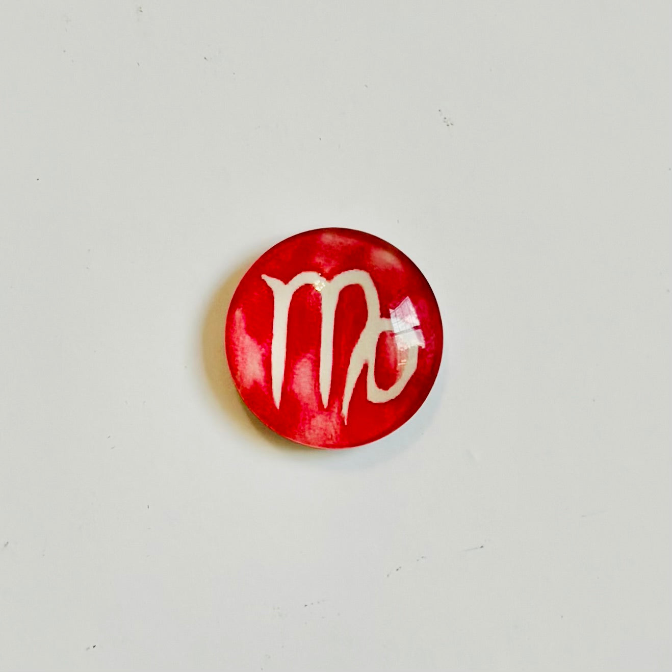 Crown - Virgo Zodiac Symbol Magnet