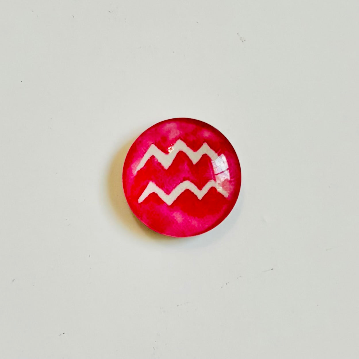 Crown - Aquarius Zodiac Symbol Magnet