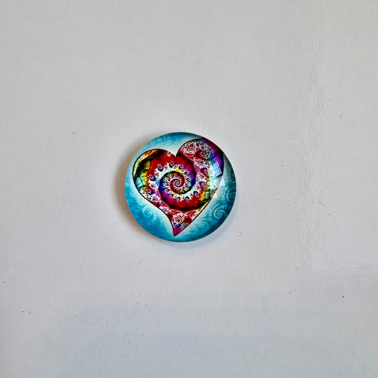 Wave Heart Round Crown