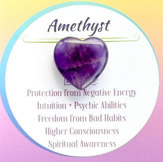 Root - Amethyst Crystal Magnet