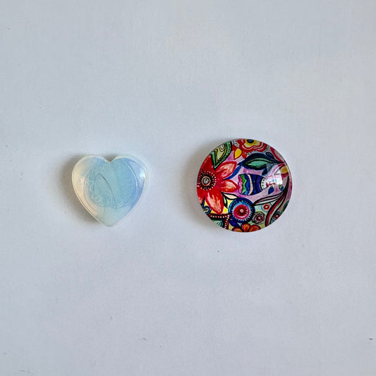 Moonstone/Mosaic Flowers Set