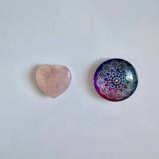 Rose Quartz/Kaleidoscope Multi Color Set