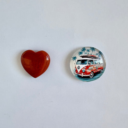 Red Carnelian/VW Van Red Set
