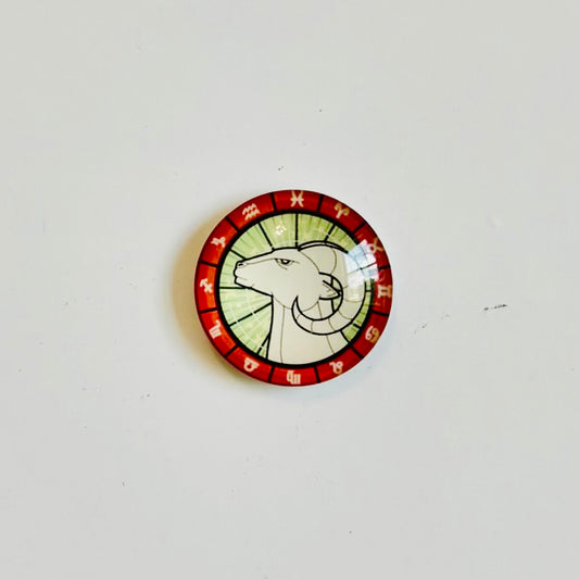 Crown - Aries Ram Zodiac Magnet