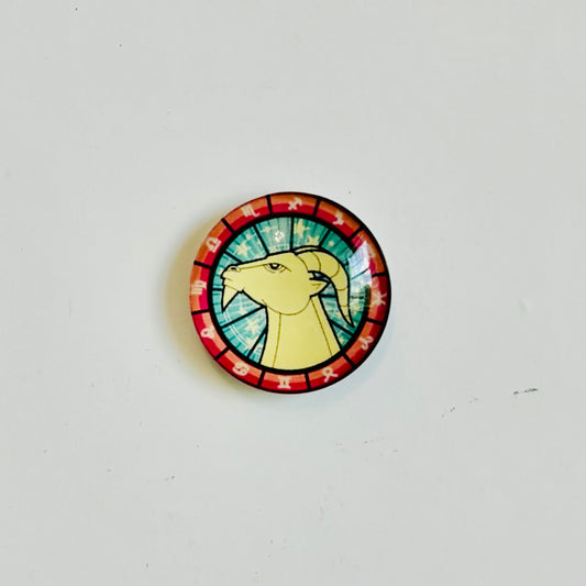 Crown - Capricorn Goat Zodiac Magnet