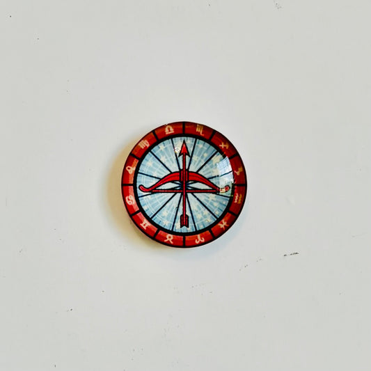 Crown - Sagittarius Arrow Zodiac Magnet