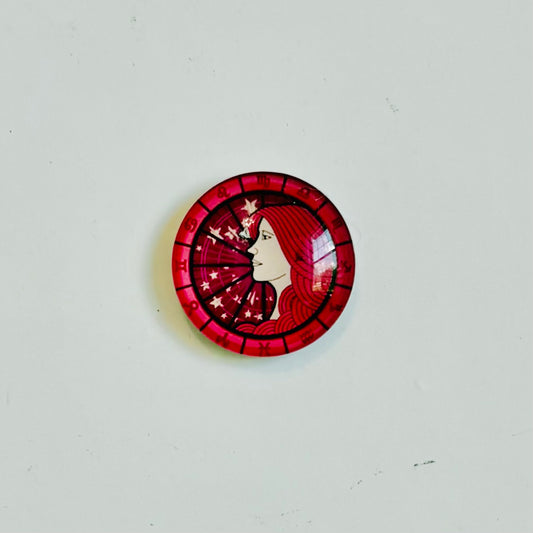 Crown - Virgo The Virgin Zodiac Magnet