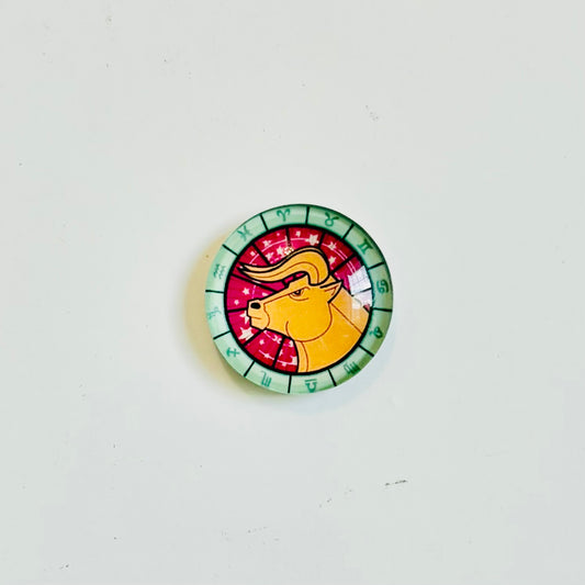 Crown - Taurus Bull Zodiac Magnet
