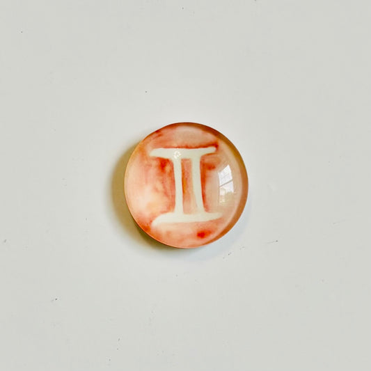 Crown - Gemini Zodiac Symbol Magnet