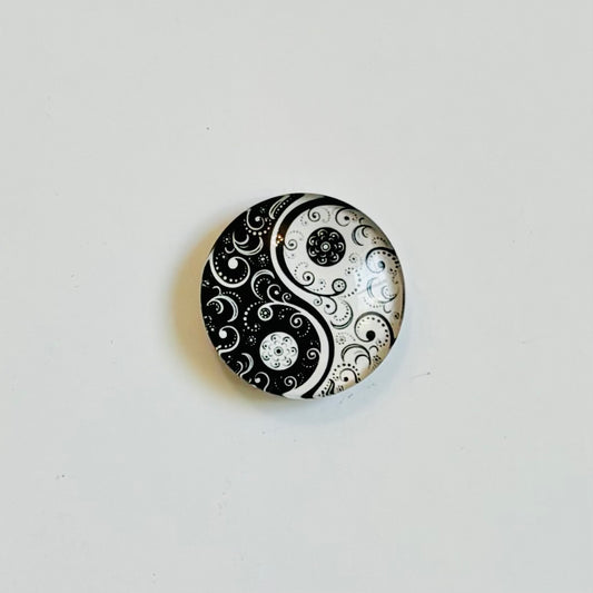 Crown - Yin Yang Magnet