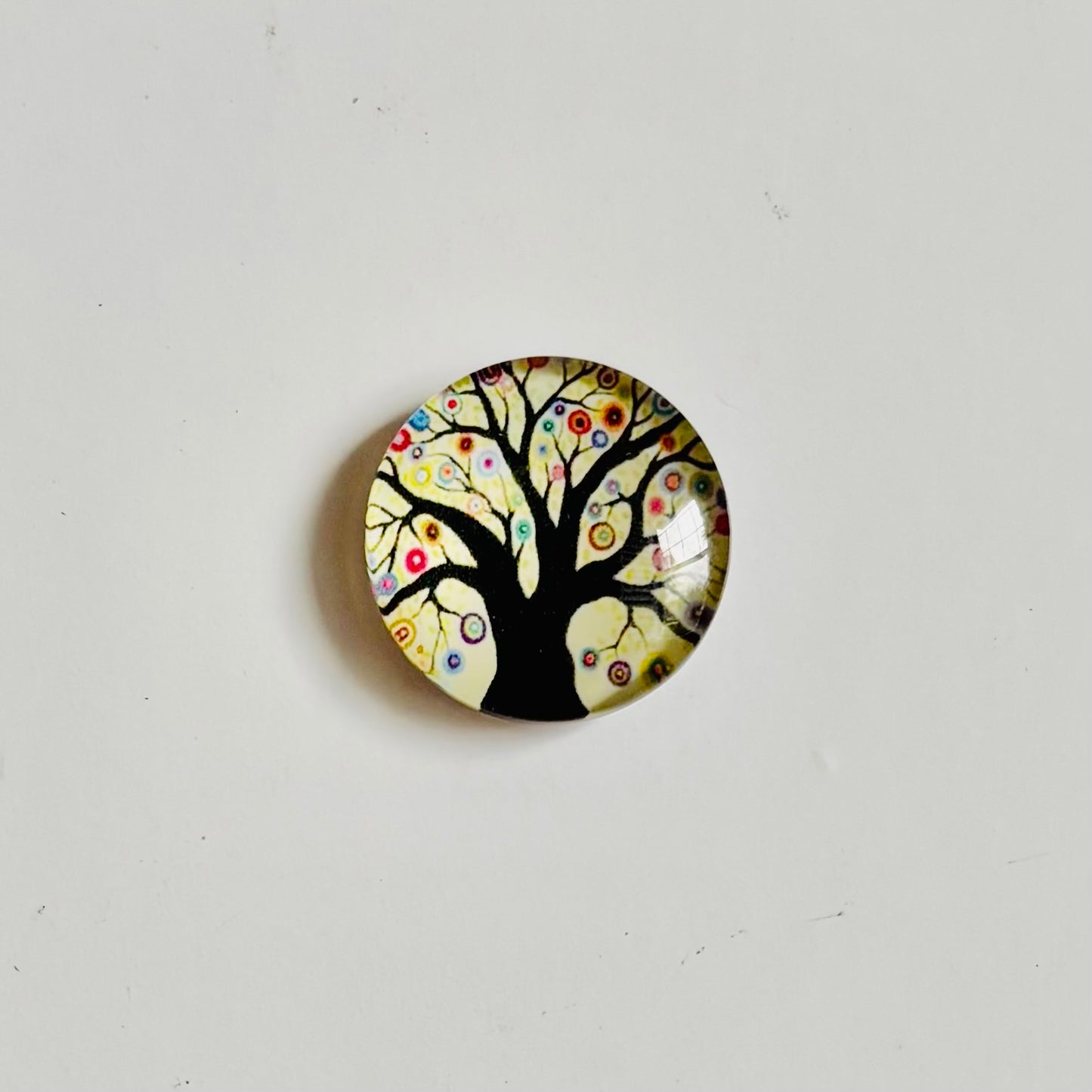 Crown - Colorful Circle Tree Magnet