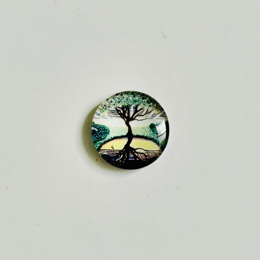 Crown - Peaceful Garden Tree Magnet