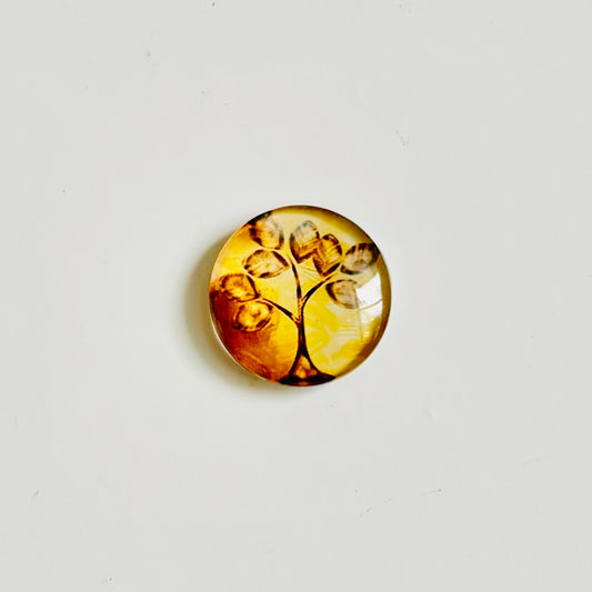 Crown - Yellow Tree Magnet